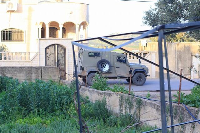 بالصور: توغل لجيش الاحتلال ومواجهات في الزبابدة